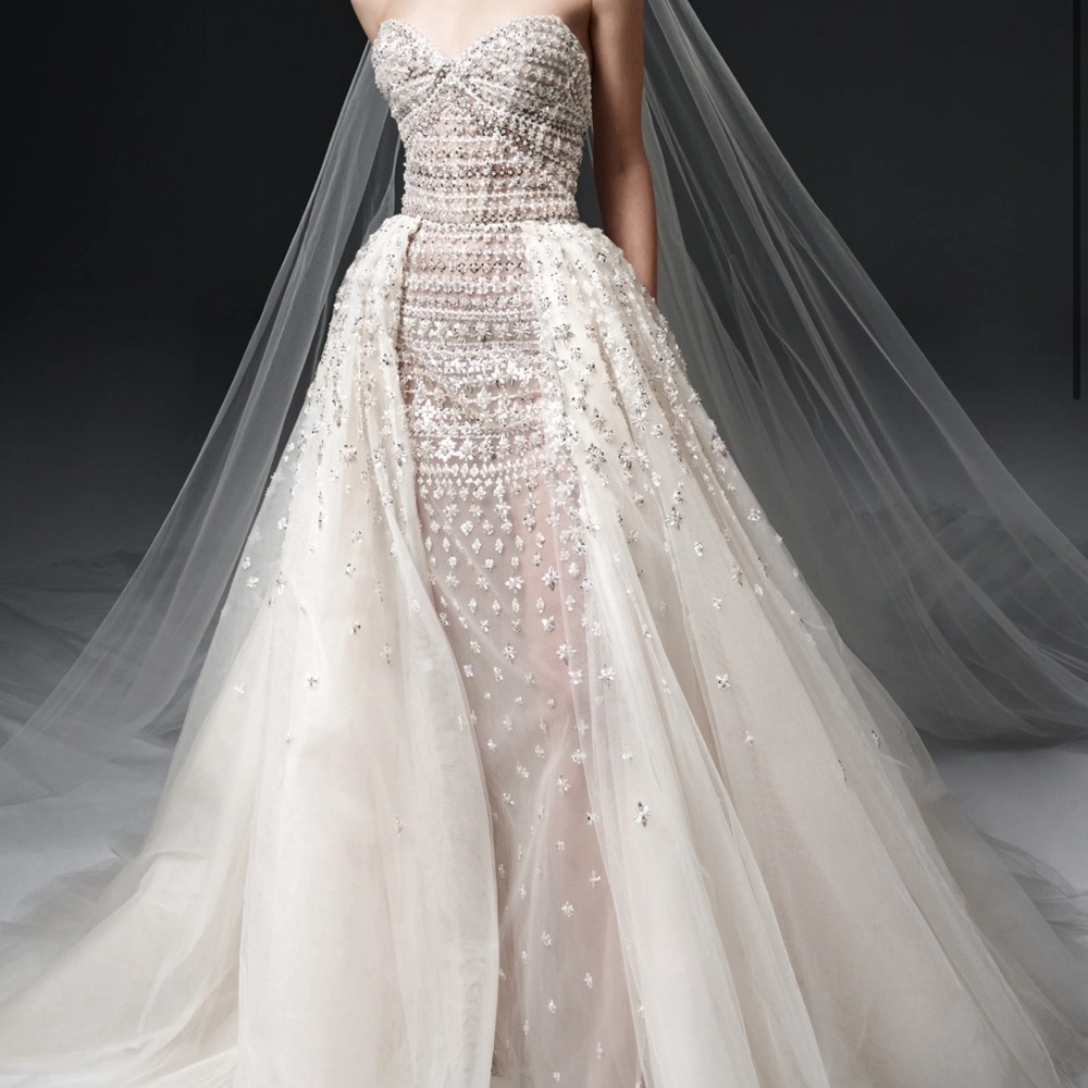 Nicole + Felicia Roxy Dress (Sparkly Cream Wedding Dress)